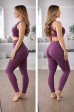 Deep Plum Activewear Set - Image 2